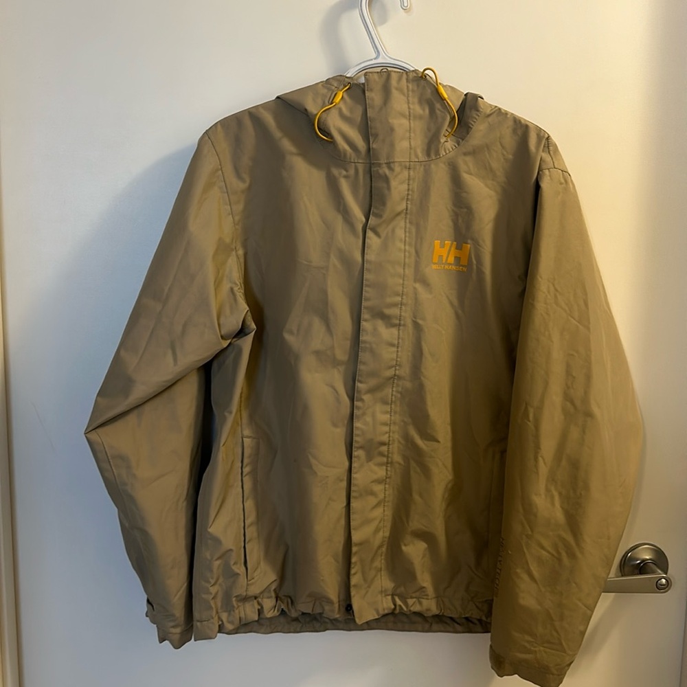 Basically brand new men’s small Helly Hansen rain jacket